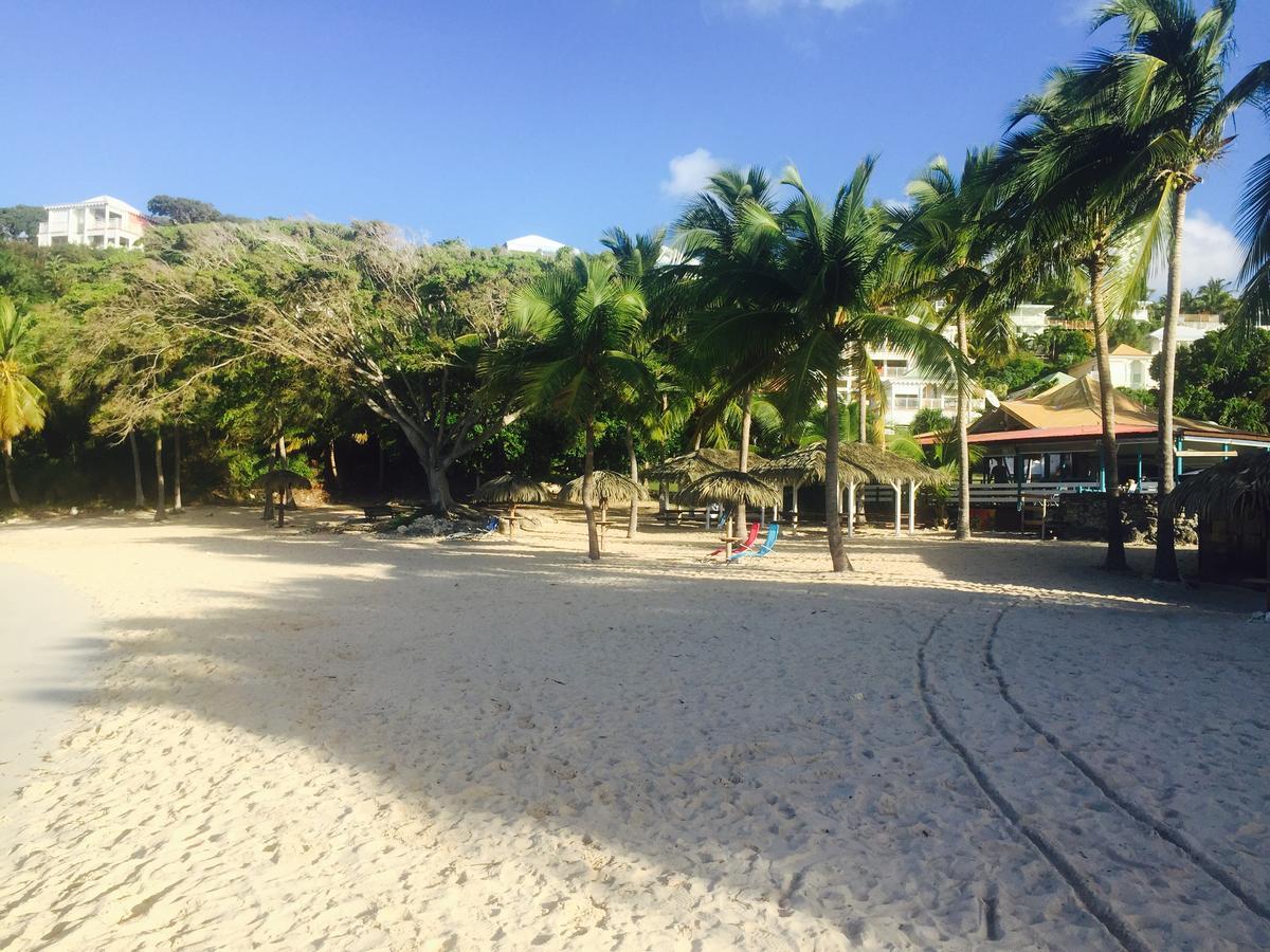 Brin D'Ile Anse Des Rochers Vue Mer A 50 M De La Plage Et Piscine Saint-Francois  Buitenkant foto