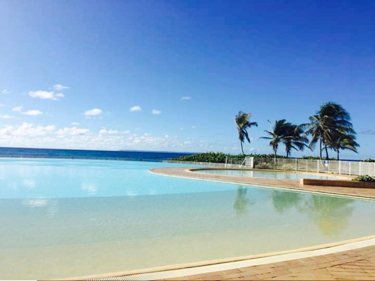 Brin D'Ile Anse Des Rochers Vue Mer A 50 M De La Plage Et Piscine Saint-Francois  Buitenkant foto