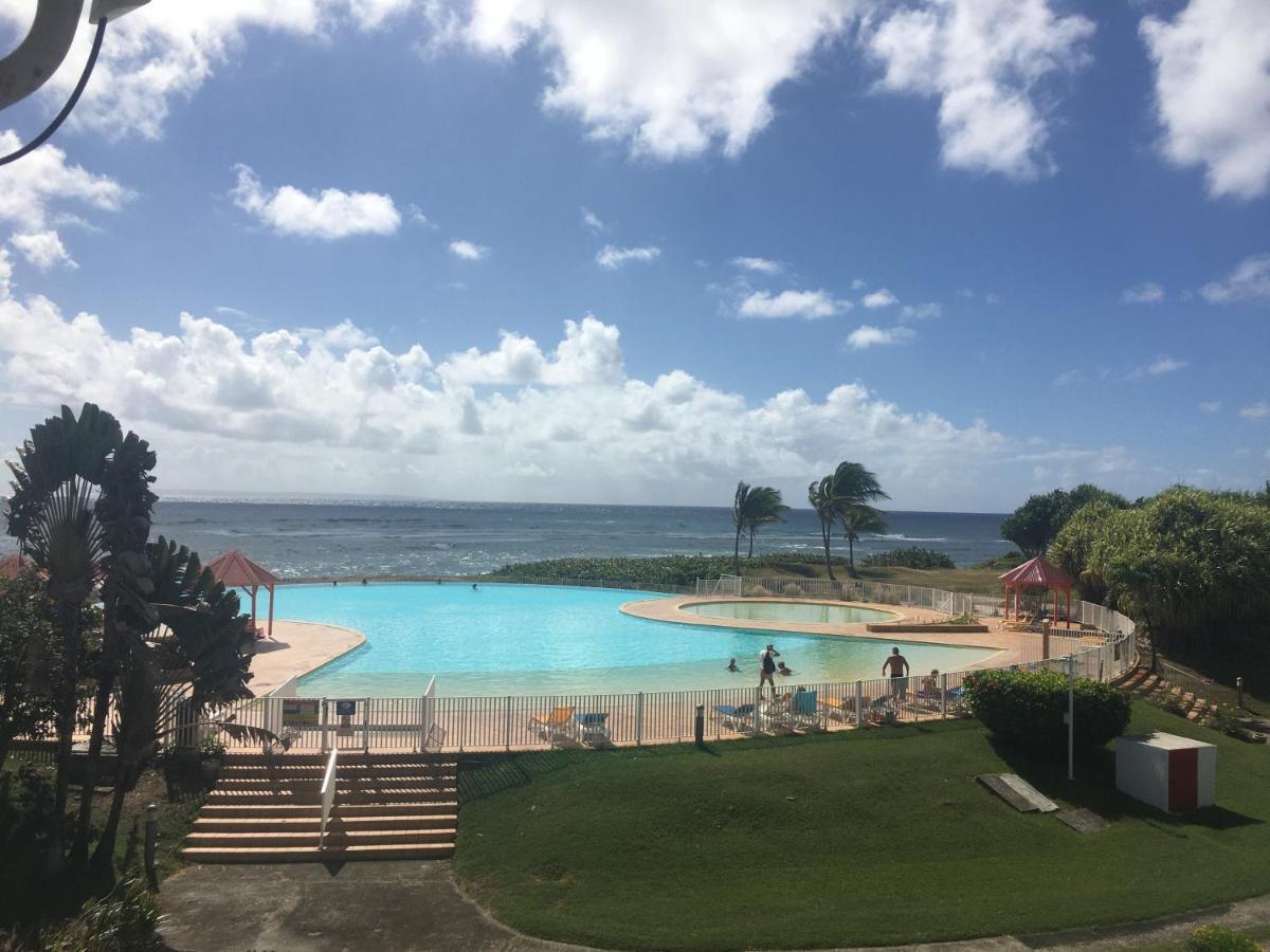 Brin D'Ile Anse Des Rochers Vue Mer A 50 M De La Plage Et Piscine Saint-Francois  Buitenkant foto